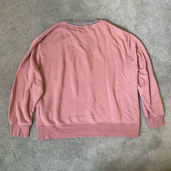 Acne Studios Logo Rib Sweatshirt - Picture 4 of 7